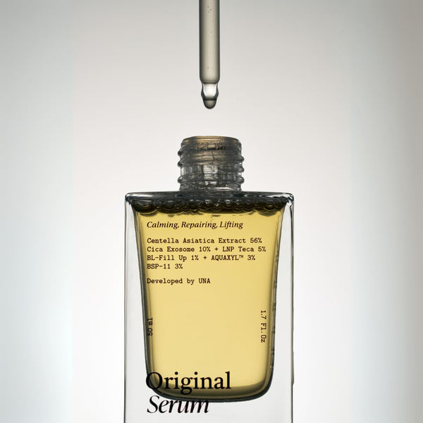 THEUNA Original Repair Serum – Hydrating & Firming Korean Skincare with Centella Asiatica Extract | Anti - Aging K - Beauty Serum 50 ml / 1.69 fl oz - SONEDASONEDA